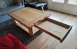 Table basse avec tiroir
