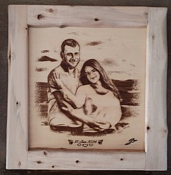 Gravure et encadrement