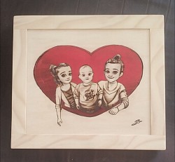 Gravure et encadrement